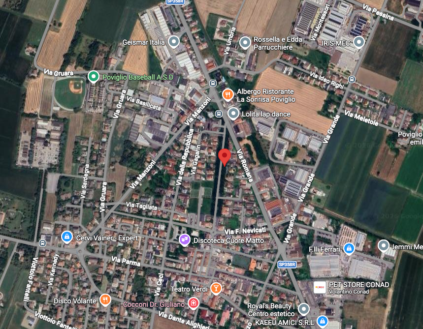 Indirizzo palestra Sport Terapia Poviglio RE